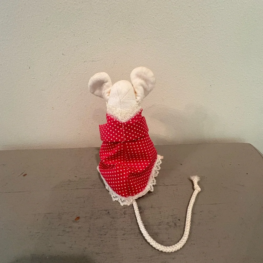 VTG Handmade Mouse Figurine For The Kittybits Collection